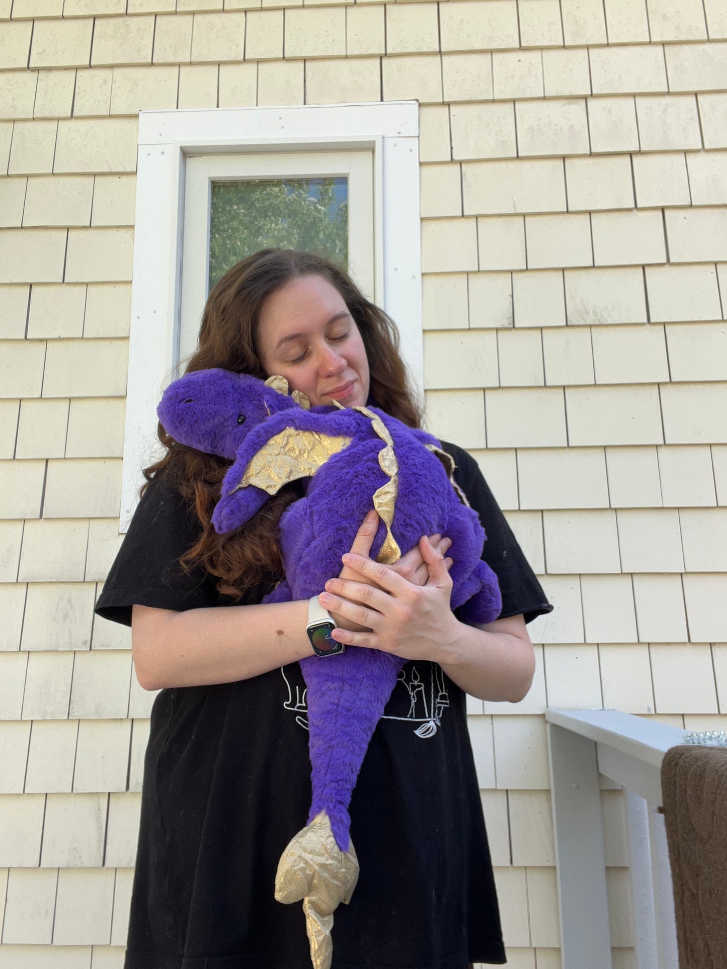 PREORDER - Queenly Snuggle Dragon - 35 Inches