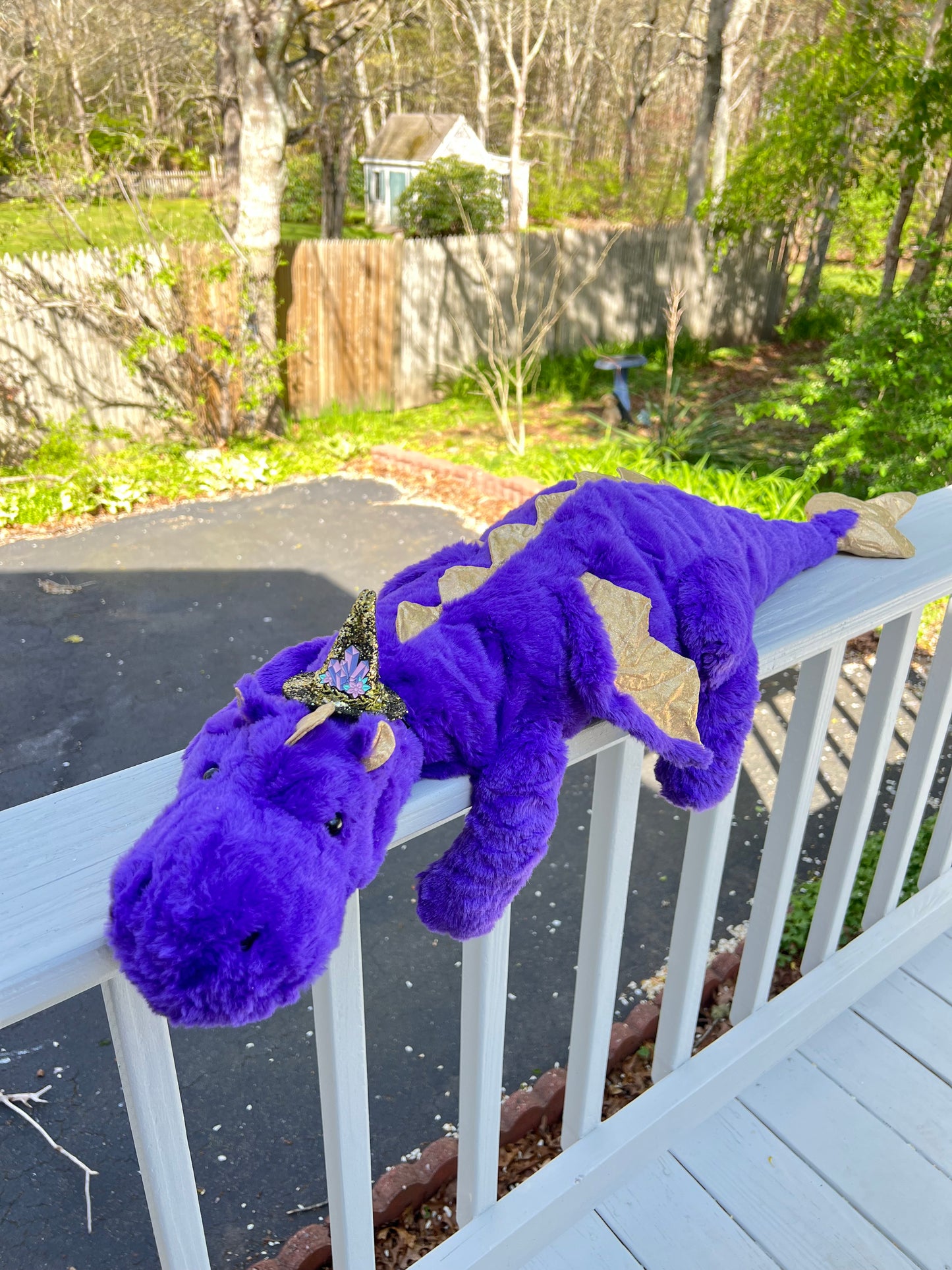 PREORDER - Queenly Snuggle Dragon - 35 Inches