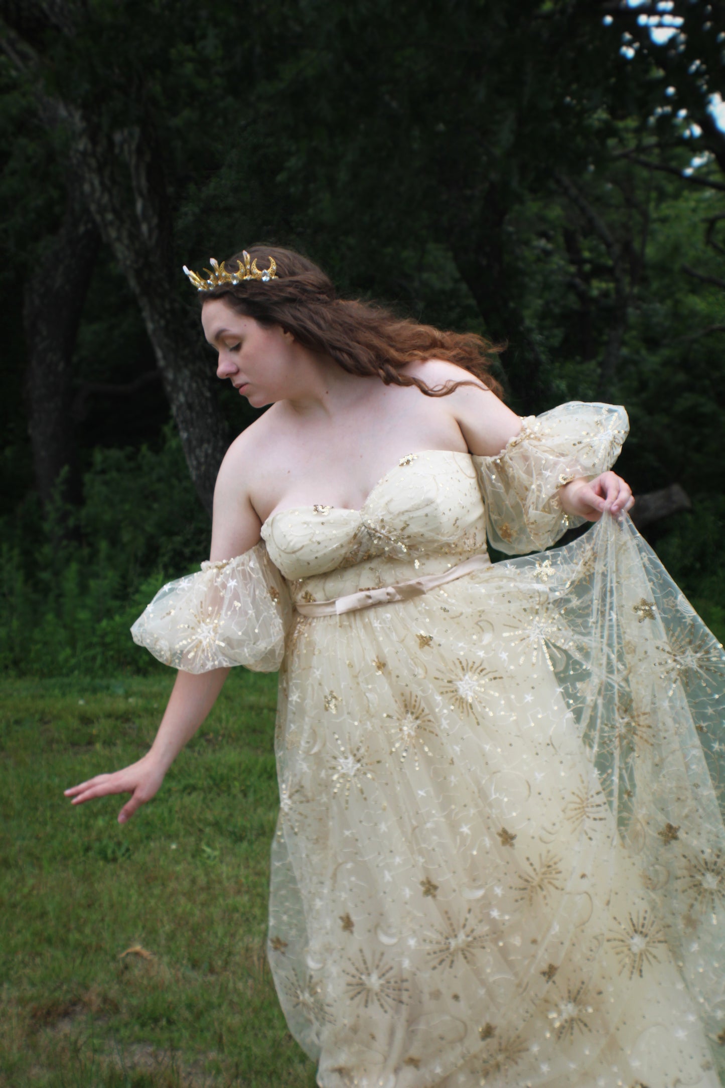 The Selene Crystal Crown