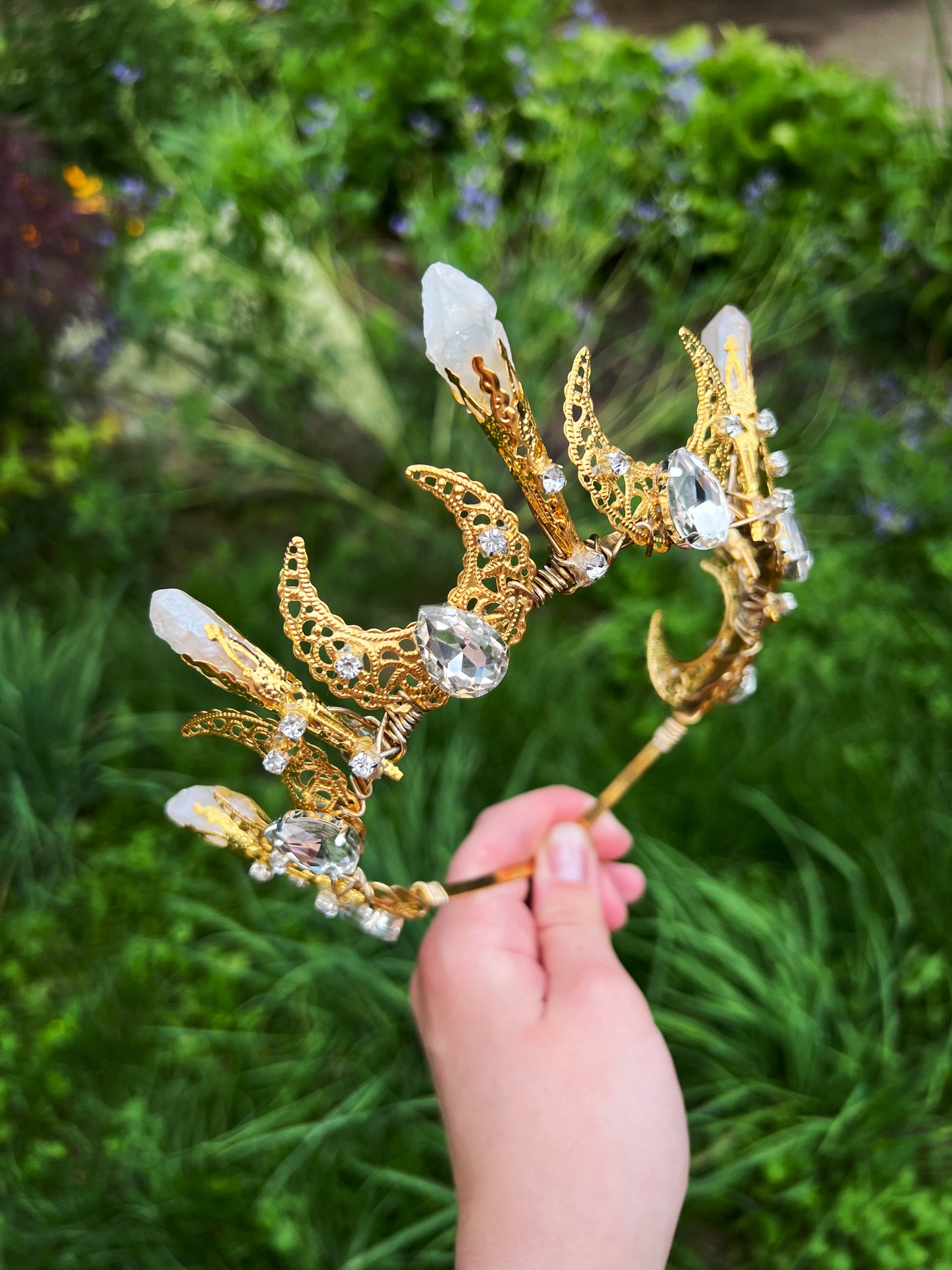 The Selene Crystal Crown