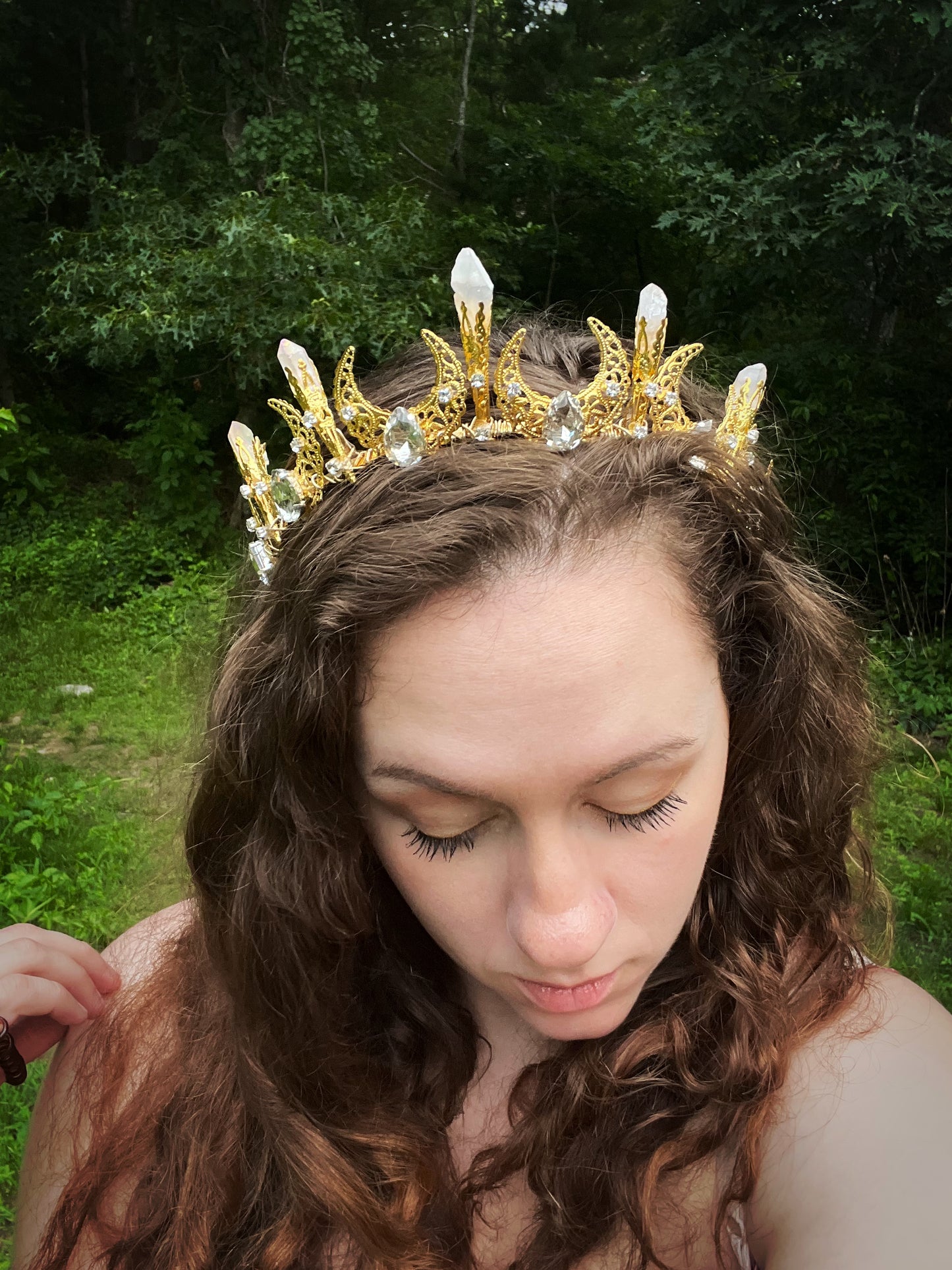 The Selene Crystal Crown