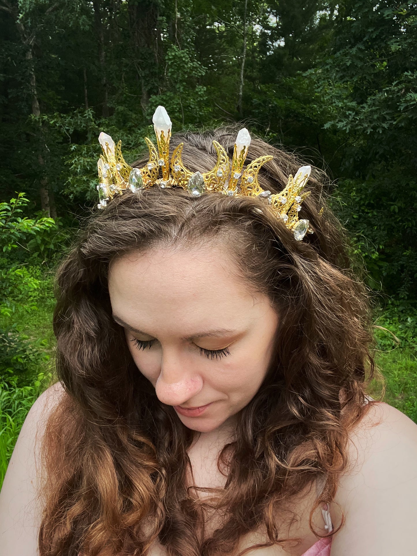 The Selene Crystal Crown