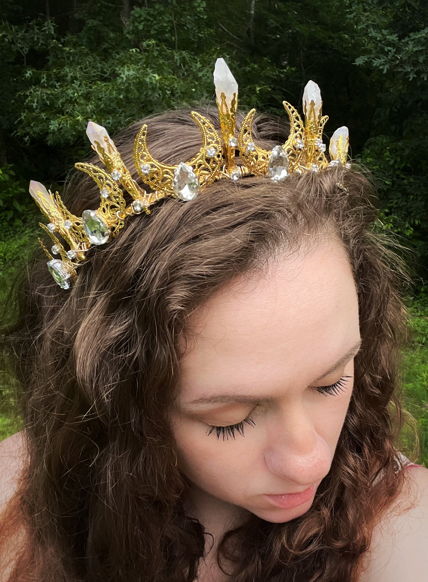 The Selene Crystal Crown