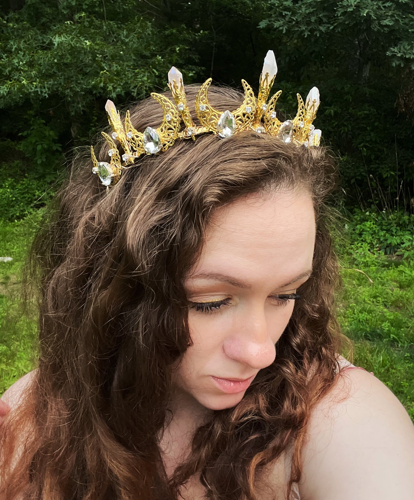 The Selene Crystal Crown