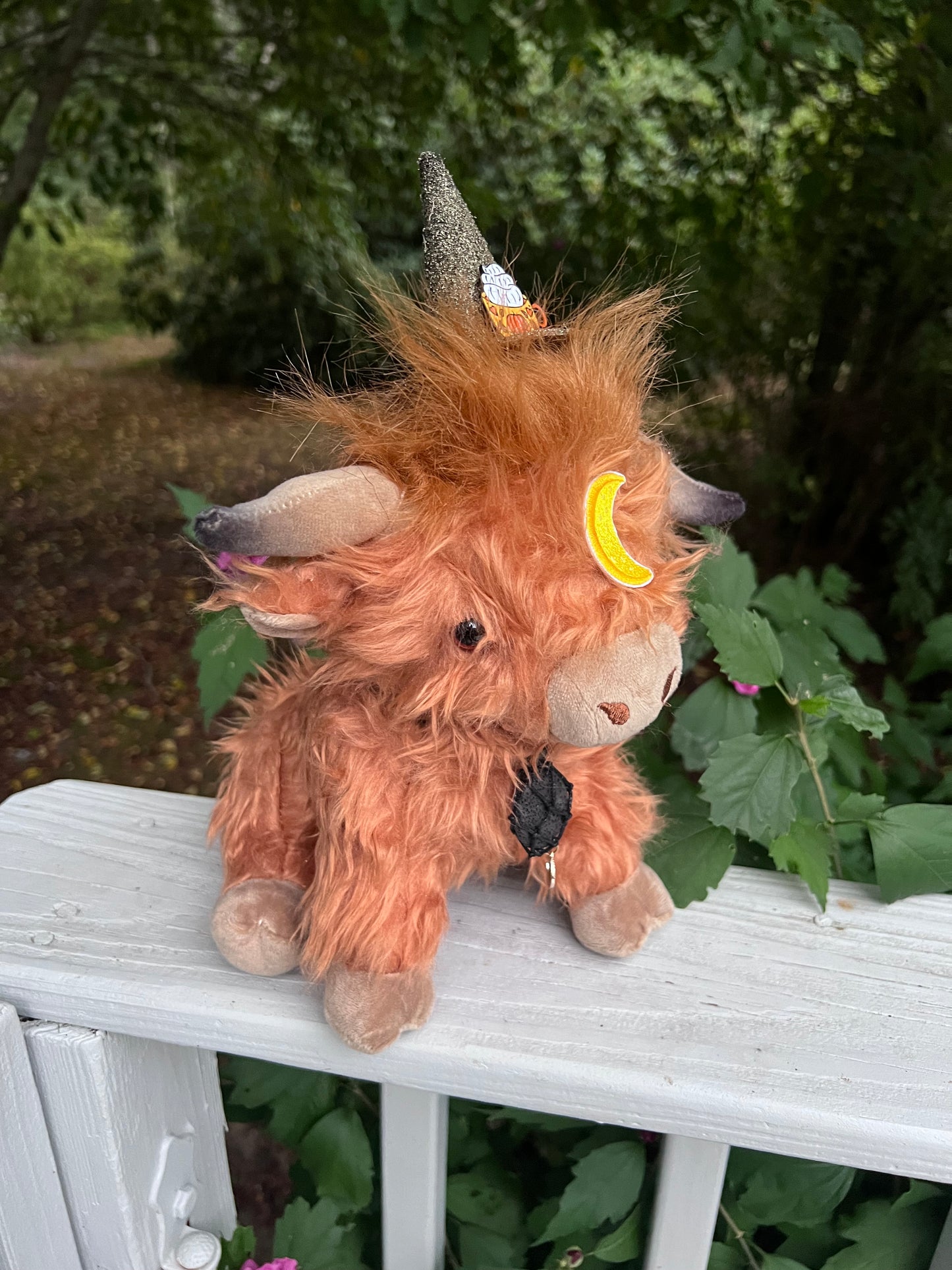 PREORDER - Pumpkin Spice Moon Moo Cow Plushie Familiar