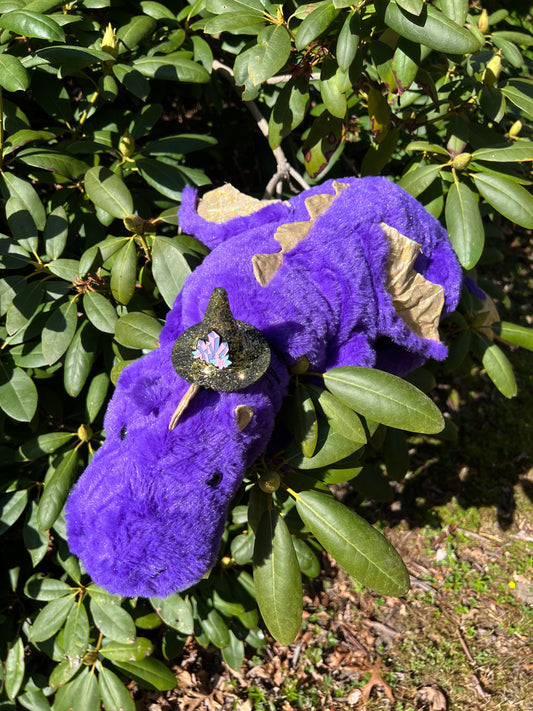 PREORDER - Queenly Snuggle Dragon - 35 Inches