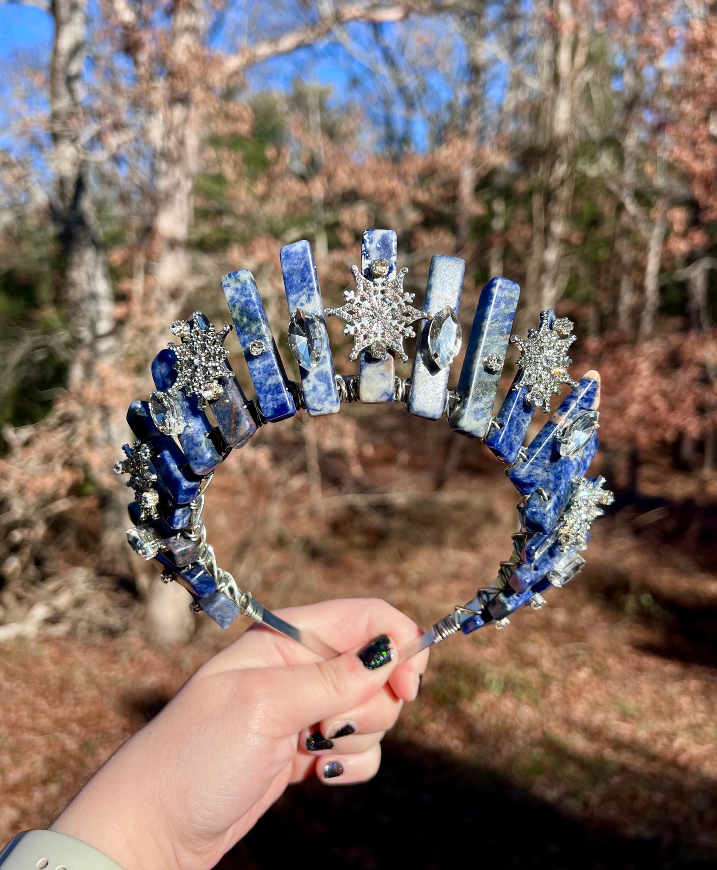 The Winter Queen Crystal Crown - Ready to Ship