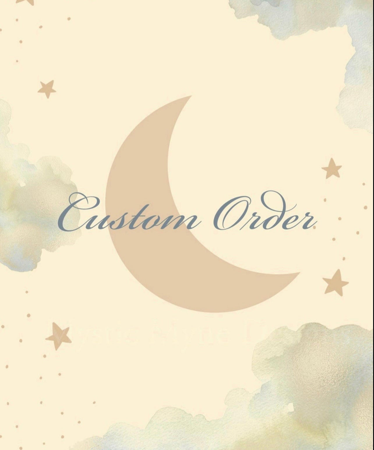Custom Order for Kayla H.