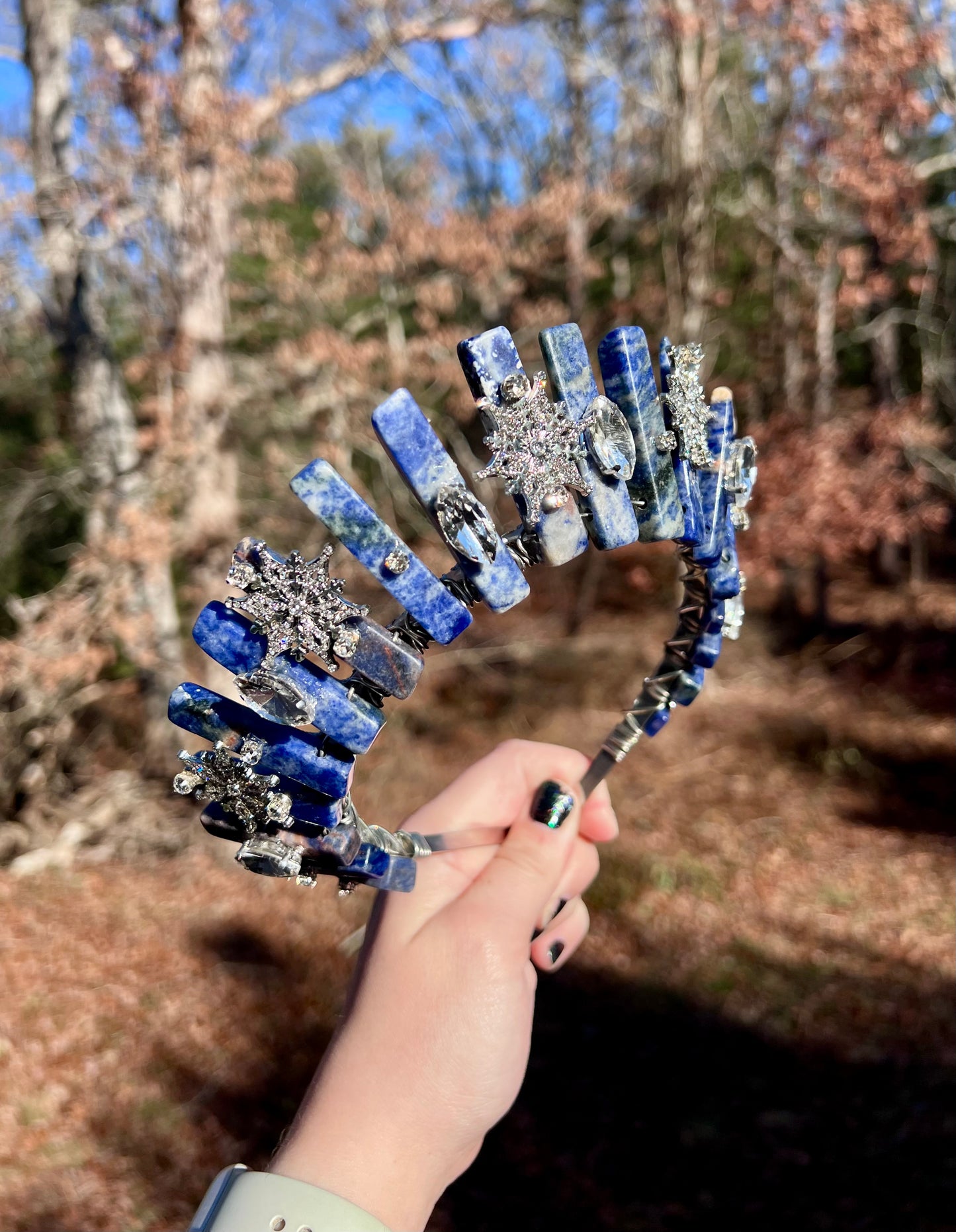 The Winter Queen Crystal Crown - Ready to Ship