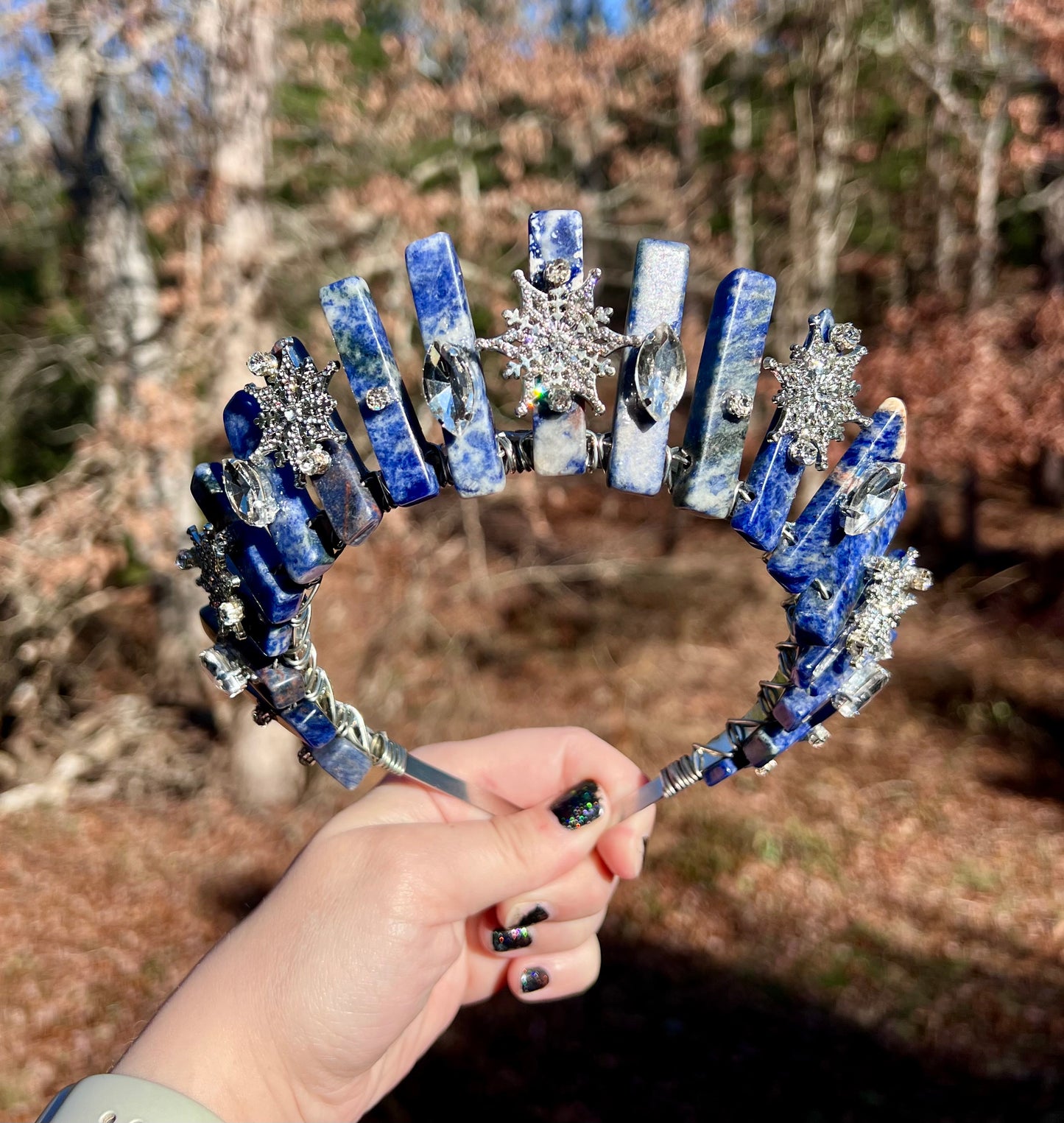 The Winter Queen Crystal Crown - Ready to Ship