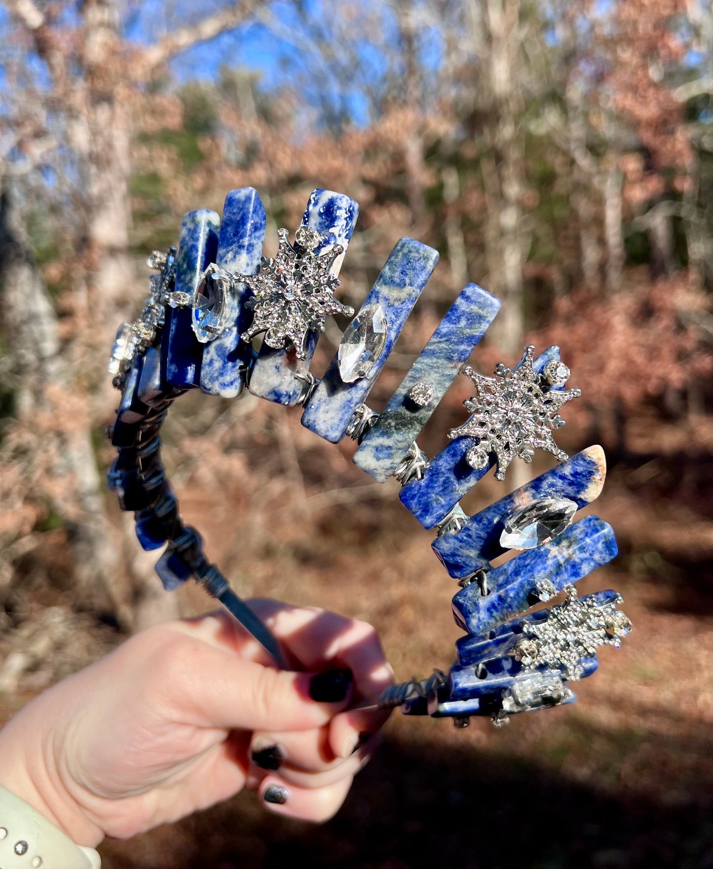 The Winter Queen Crystal Crown - Ready to Ship