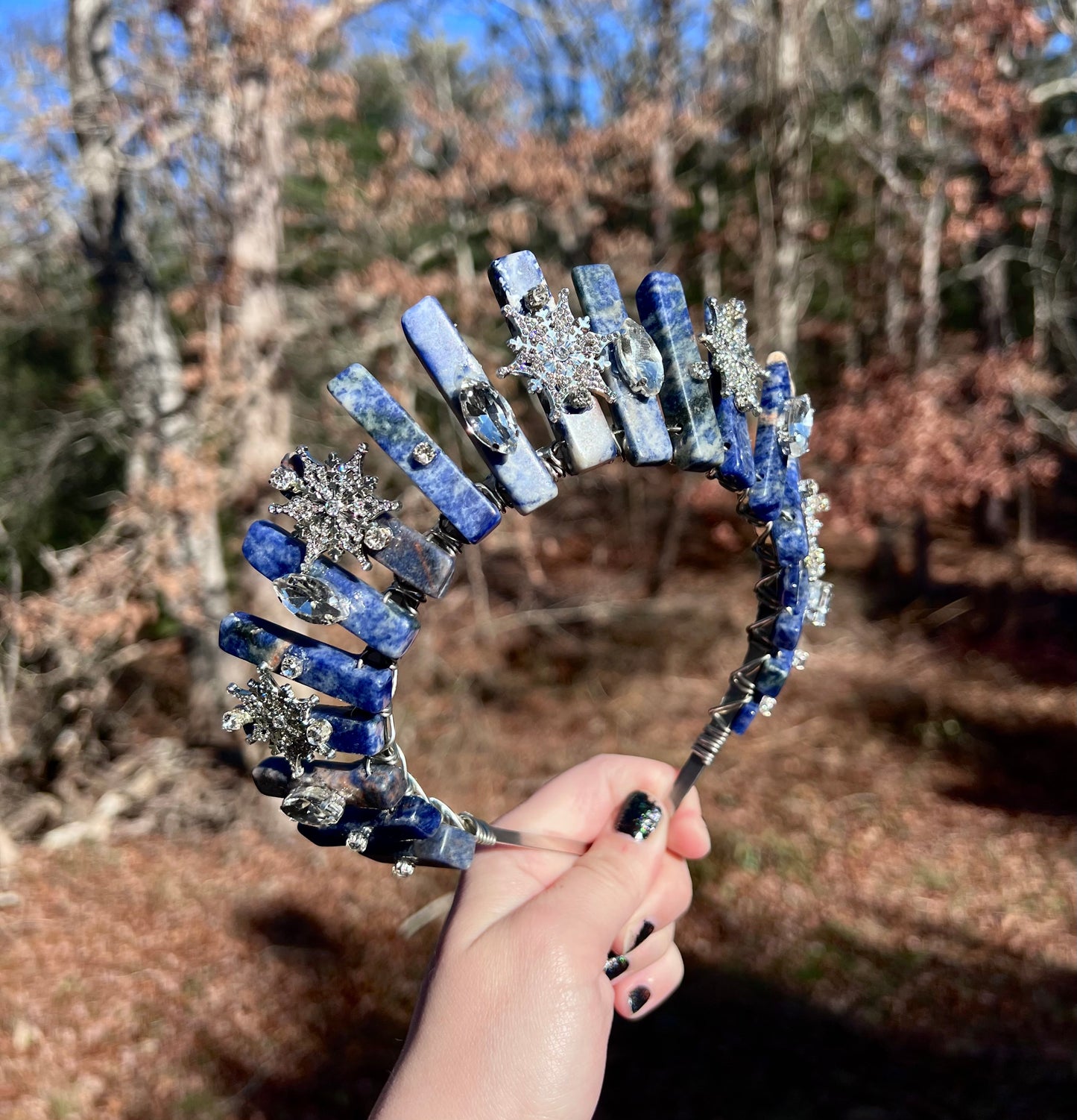 The Winter Queen Crystal Crown - Ready to Ship