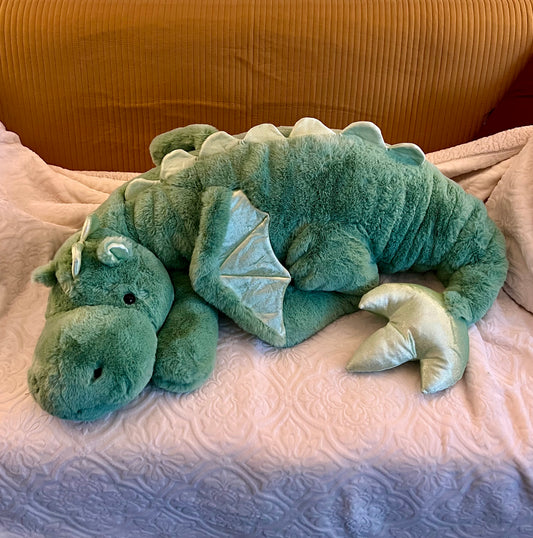 PREORDER - Jumbo Clover Snuggle Dragon Familiar Plushie - 59 inches