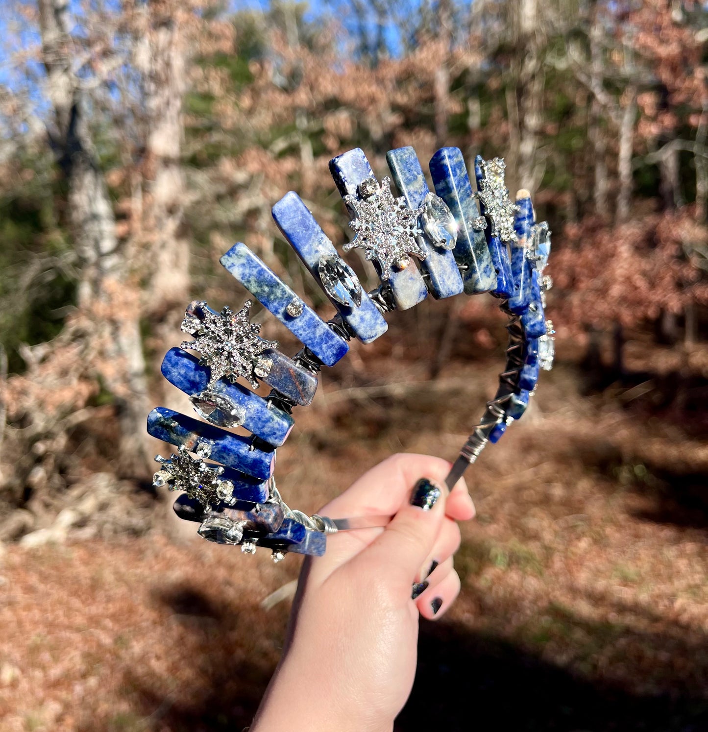 The Winter Queen Crystal Crown - Ready to Ship