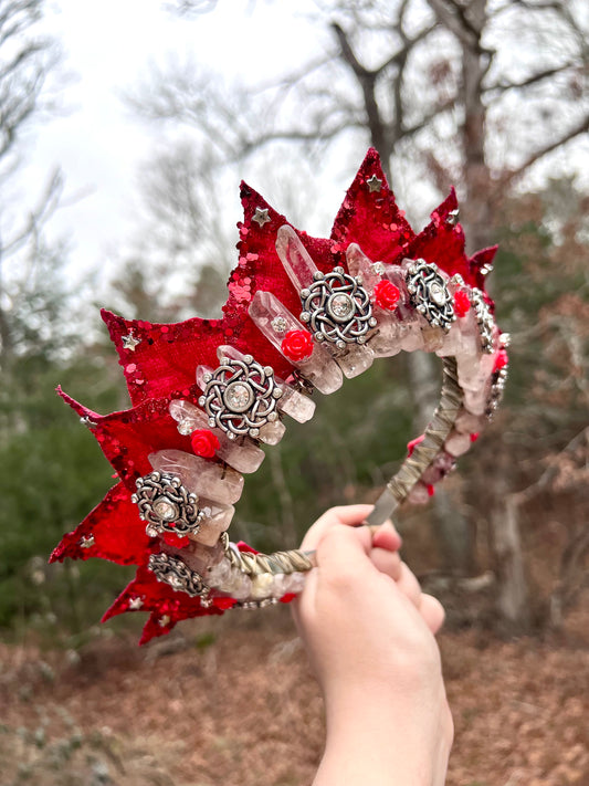 The Rose Court Crystal Crown - Ready to Ship