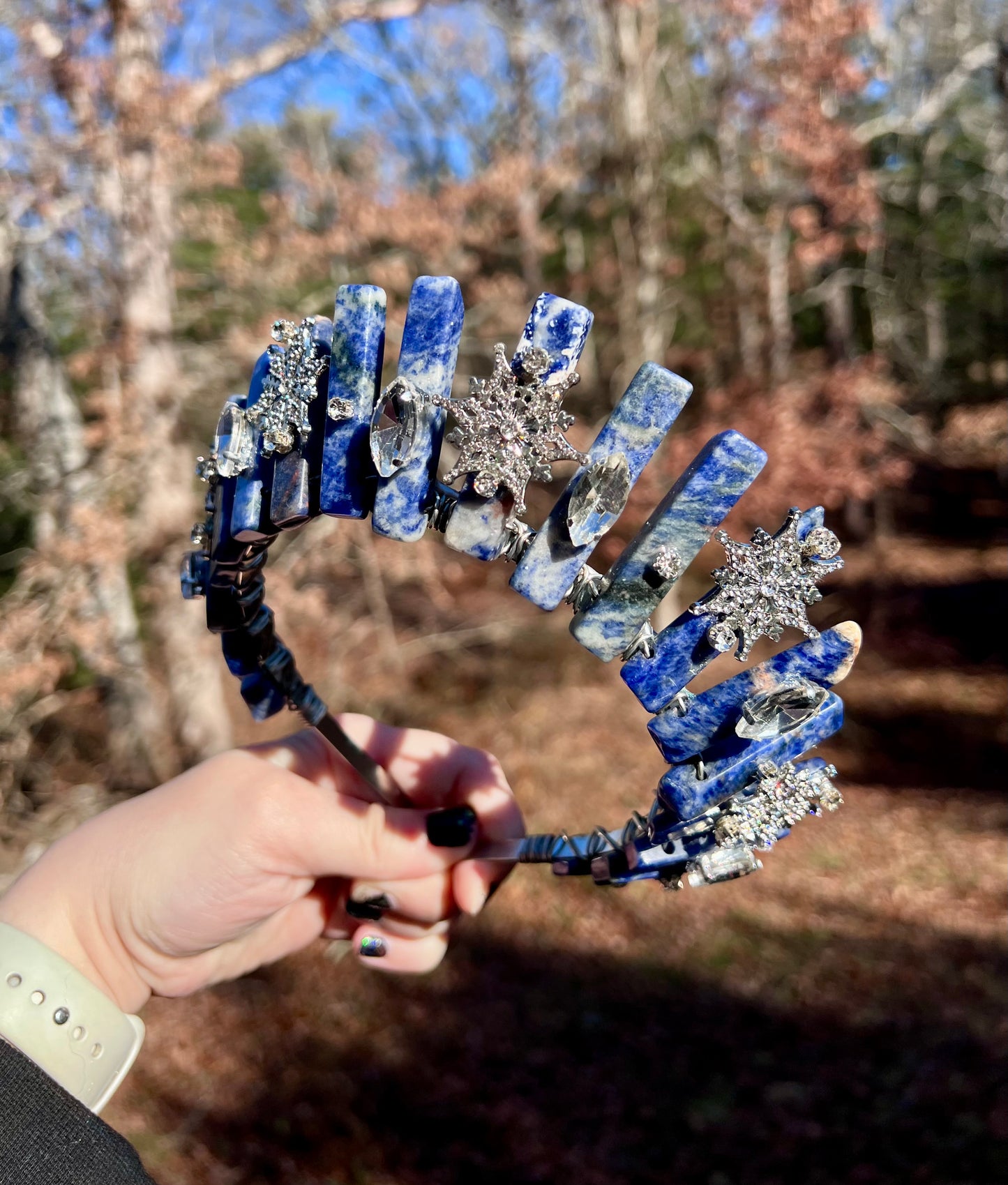 The Winter Queen Crystal Crown - Ready to Ship