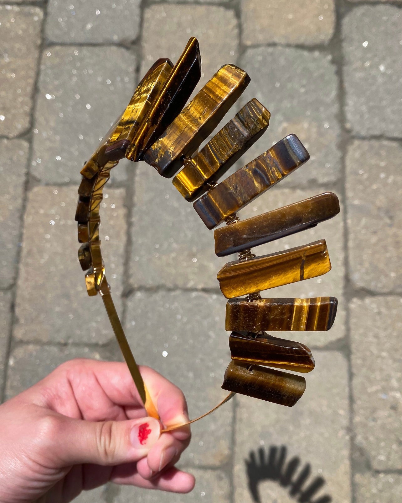 The Tiger’s Eye Witch Crystal Crown