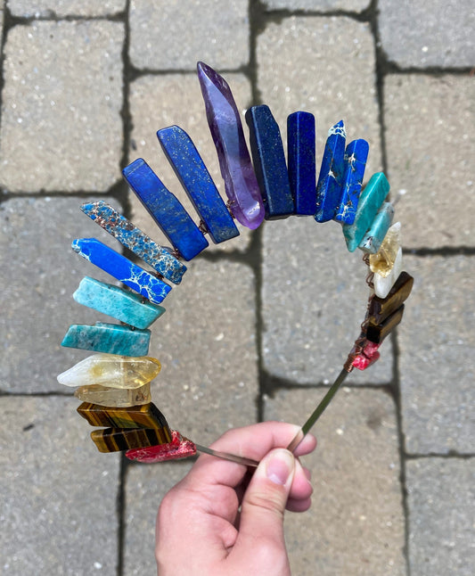 The Chakra Witch Crystal Crown