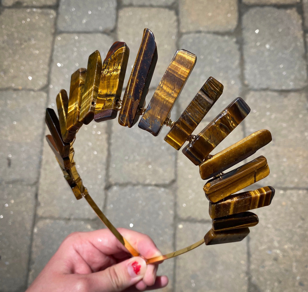 The Tiger’s Eye Witch Crystal Crown