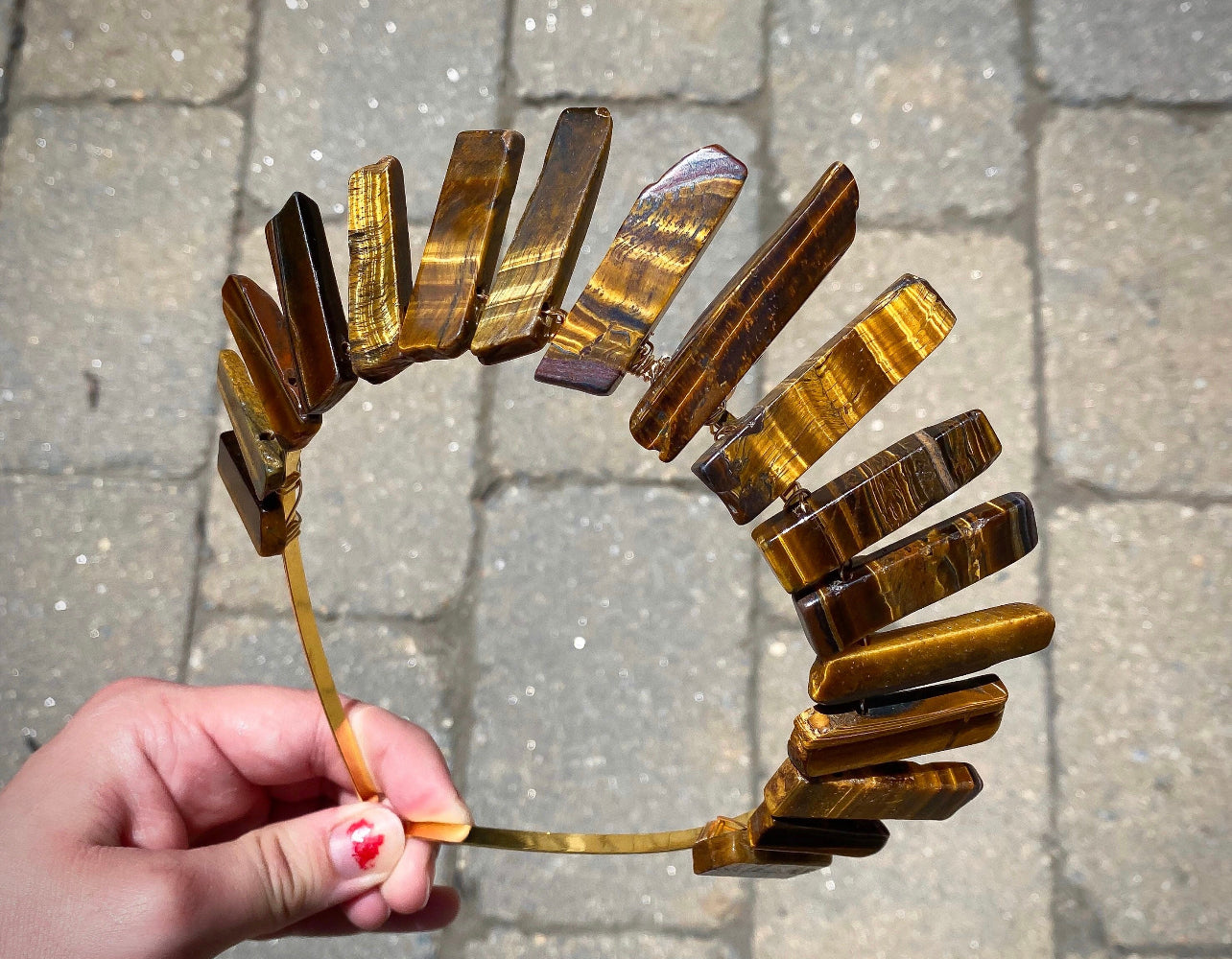 The Tiger’s Eye Witch Crystal Crown