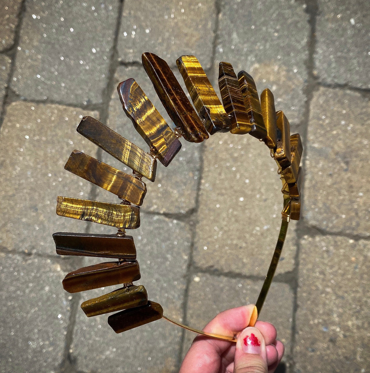 The Tiger’s Eye Witch Crystal Crown