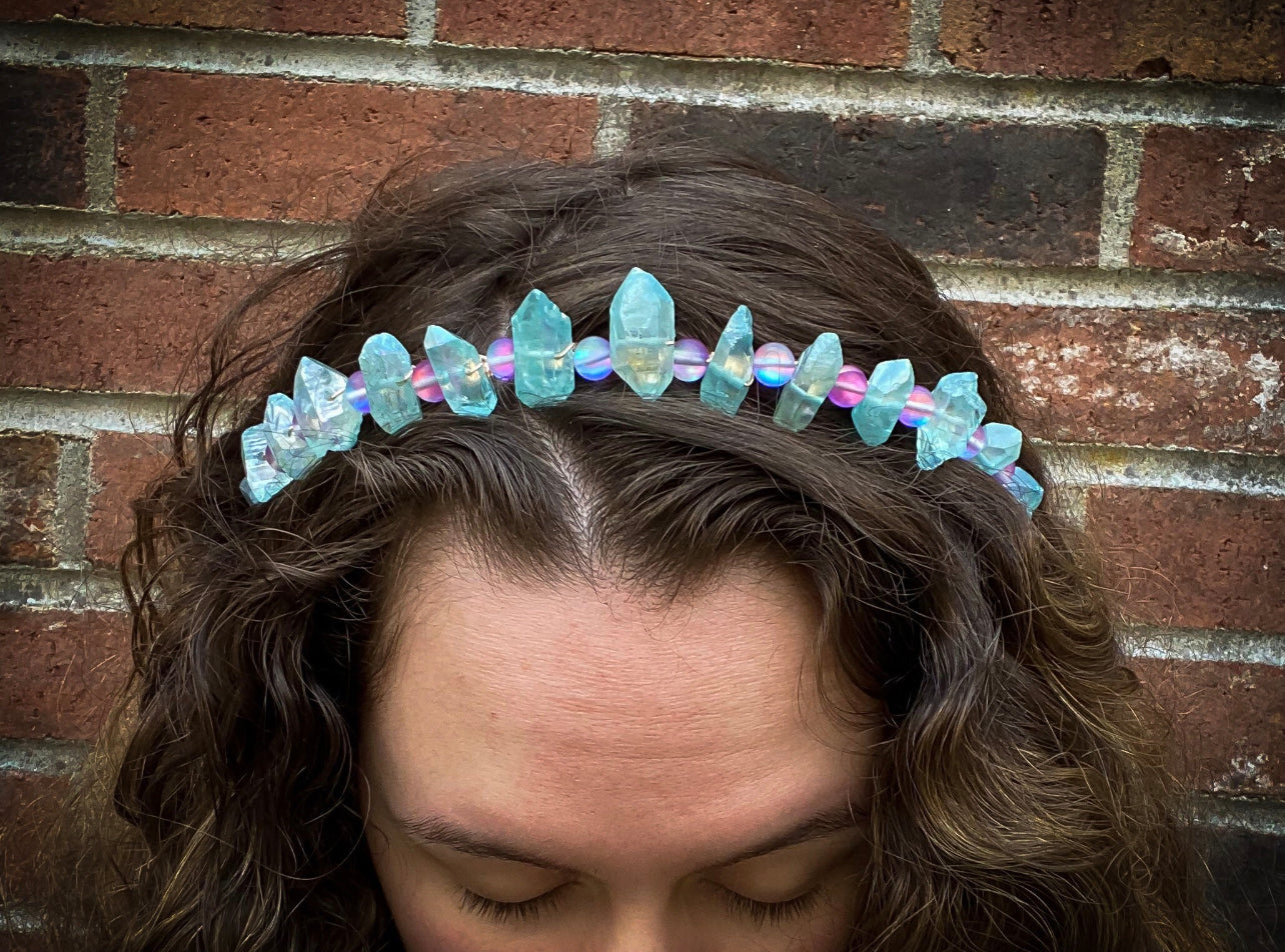 The Opalescent Witch Crystal Crown