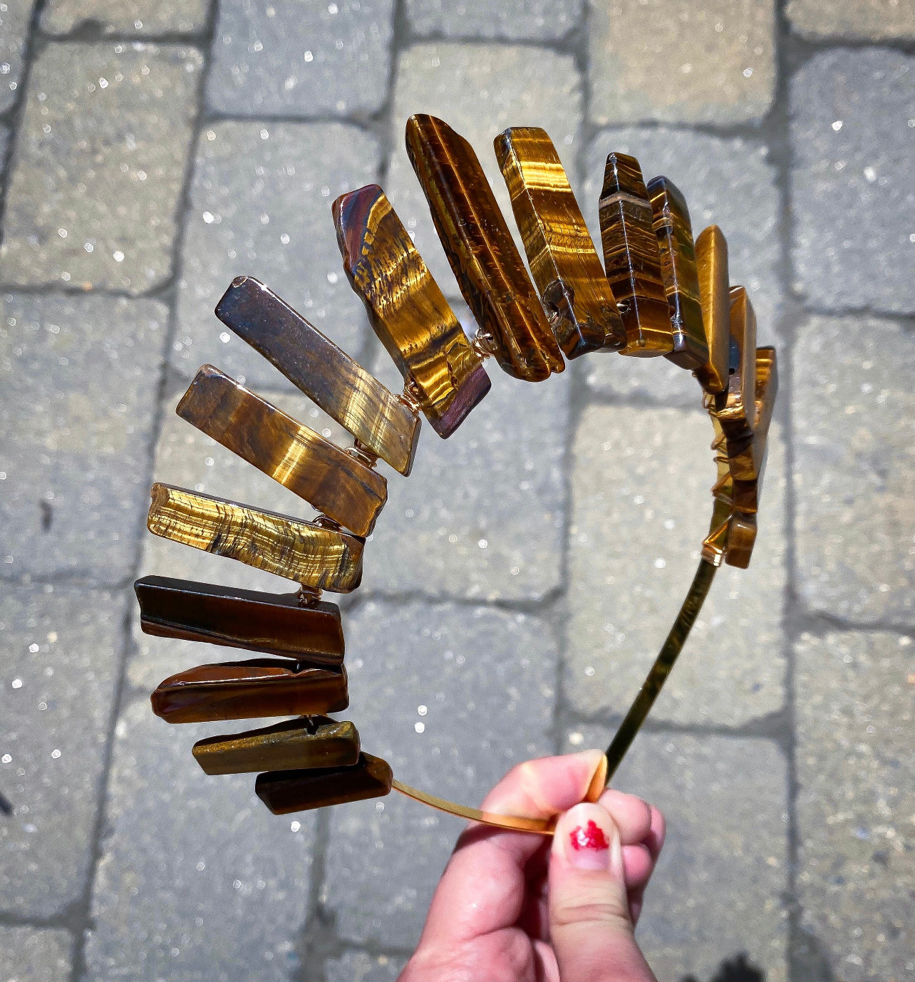 The Tiger’s Eye Witch Crystal Crown